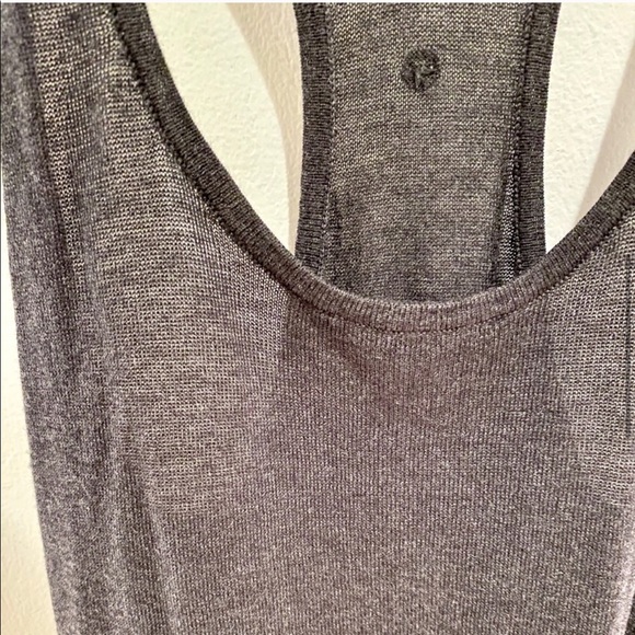 Lululemon Daya Light Knit Tank (Heathered Black) - Picture 5 of 7